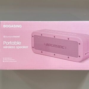 Pink Portable Wireless Speaker